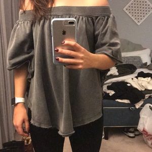 Free People Off The Shoulder Top